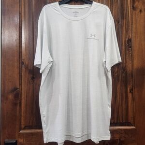 Under Armour RUSH  Vanish Energy Printed SS Bright White Tee